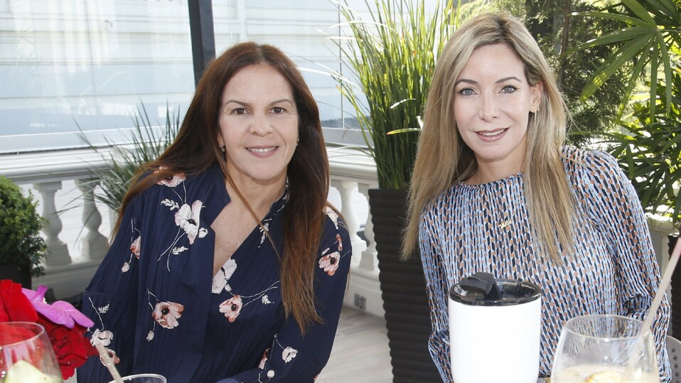 Bárbara Lankenau de Doddoli y Mágala Martínez de Gómez. FOTO: ANTONIO MIRELES