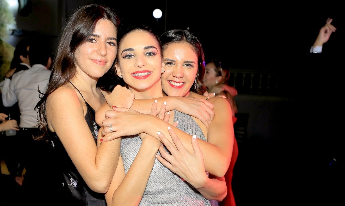 Raquel Martínez, Chabe Andonie y Juliana de Llaguno / Foto: Daniel Saldívar