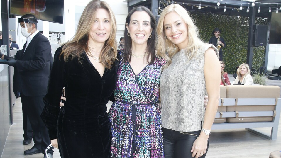 Diana González de  González, Lucy Bueno de Maldonado y Frida Erhard de Zavala. FOTO: ANTONIO MIRELES