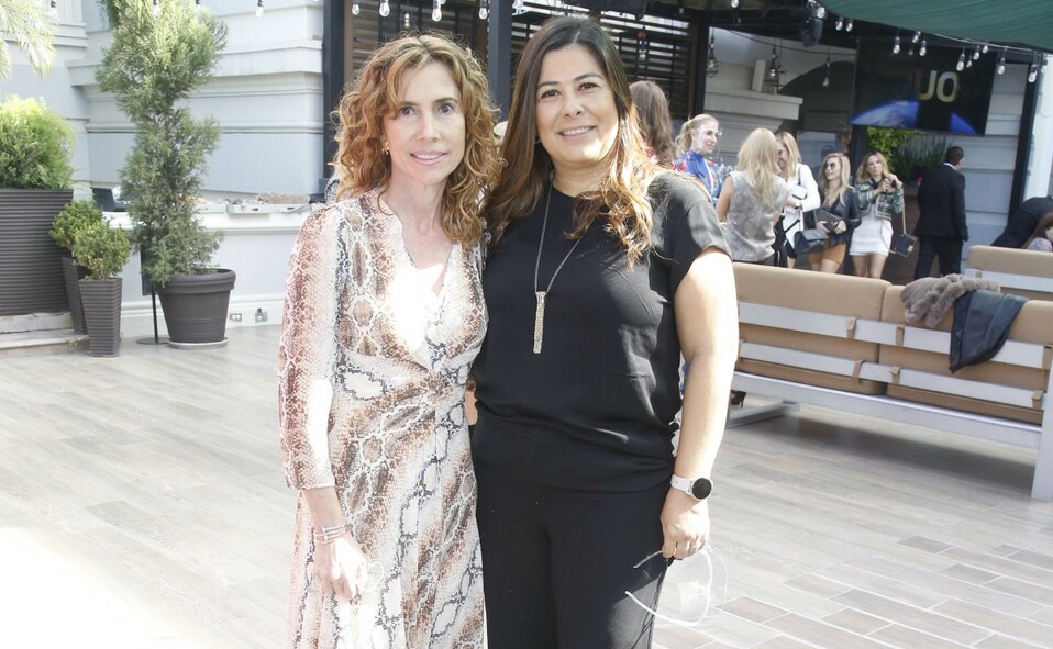 Mayela Daccarett de Andonie y Maru Rodríguez de Rodríguez. FOTO: ANTONIO MIRELES