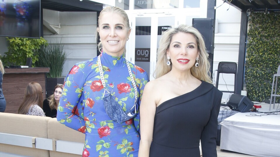 Orly Marcuschamer de Dachner y Roberta Barrera de Selem. FOTO: ANTONIO MIRELES