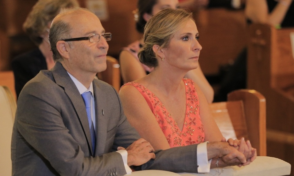 Papás del novio Alberto Martín y Gaby Morales de Martín / Foto: Daniel Saldívar