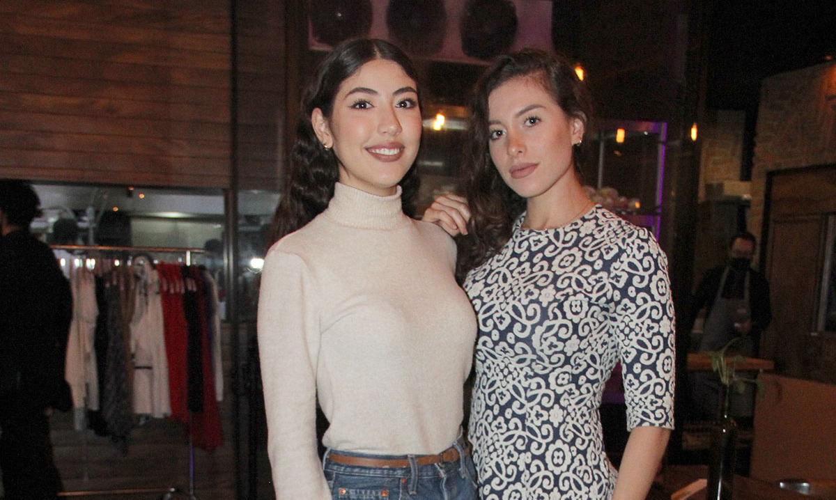 Sarahí Romero y Mariana Valencia.