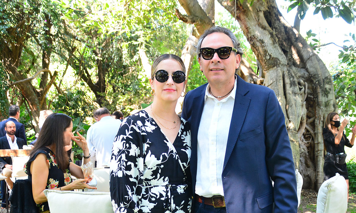 Eugenio Arriaga y Karin  Basental