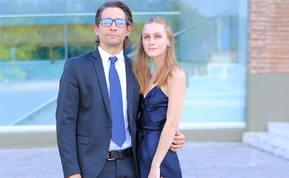 Andrés Drexel y Eugenia Villarreal  / Fotos: Daniel Saldívar