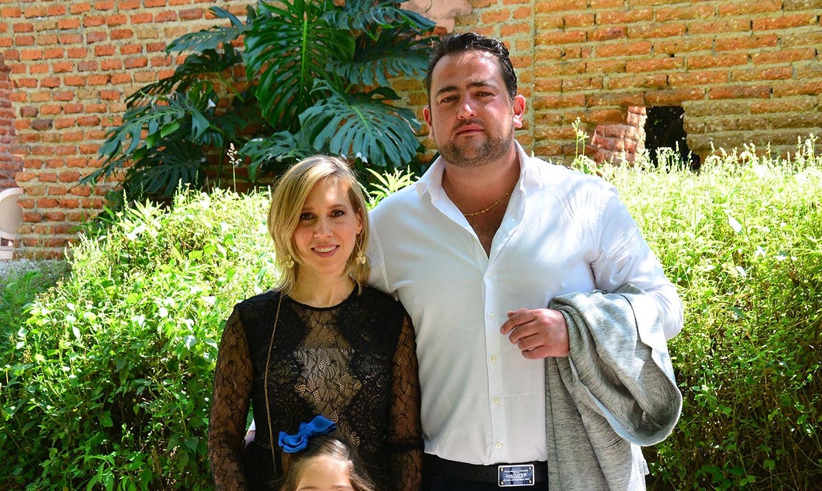 Hugette Frausto, Francisco Chapa, Isabella Chapa y Diego Chapa