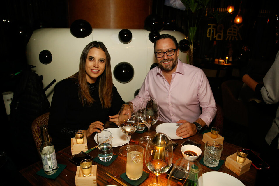 Claudia Rodríguez y Mario Palacios