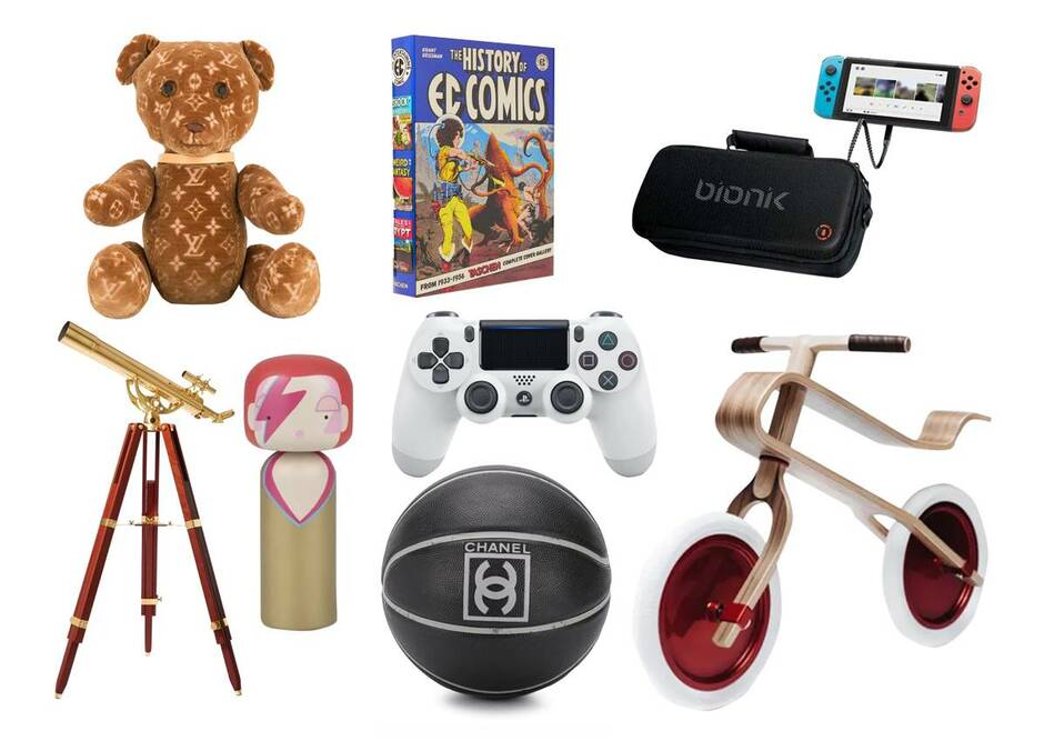 Louis Vuitton 478,524 MXN farfetch.com, Penny Skateboards 2,470 MXN mrporter.com, Sony PlayStation4 1,344 MXN urbanoutfitters.com, Bionik Nintendo 1,4
