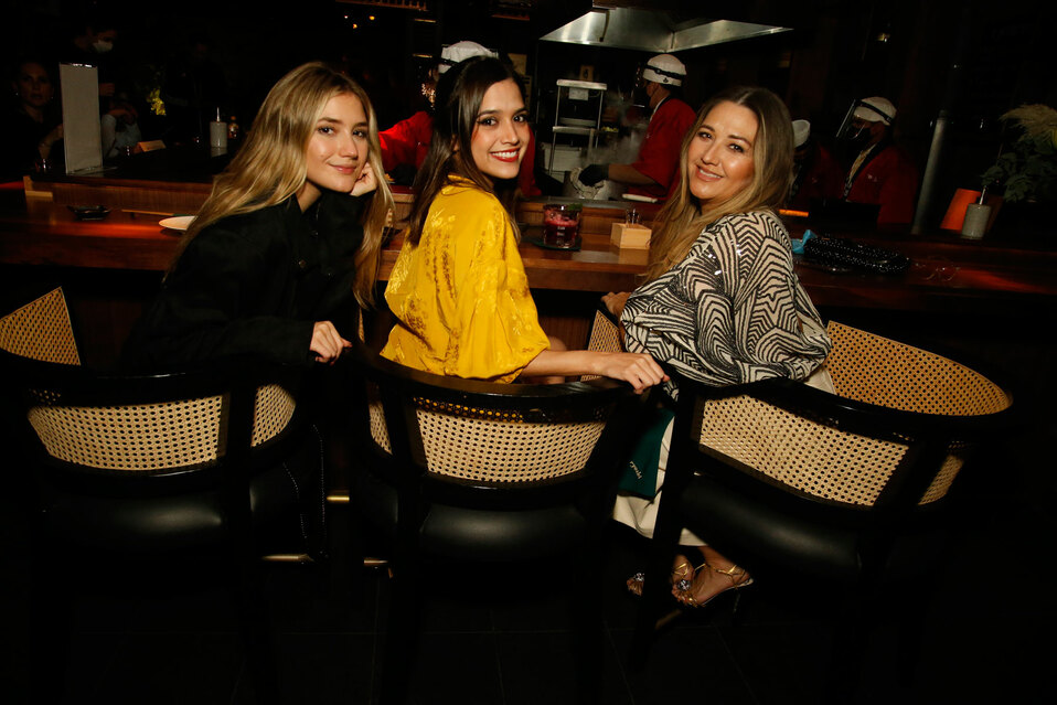 Dalana González, Myriam González e Irma Pinelo