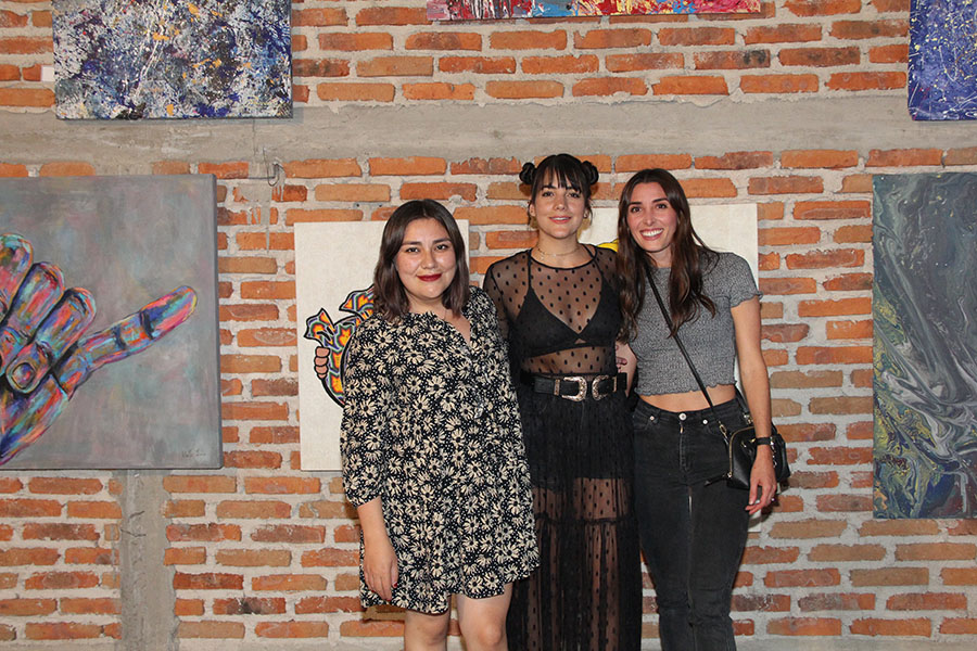 Lupita Díaz, Ale Aldana y Jimena Rodríguez