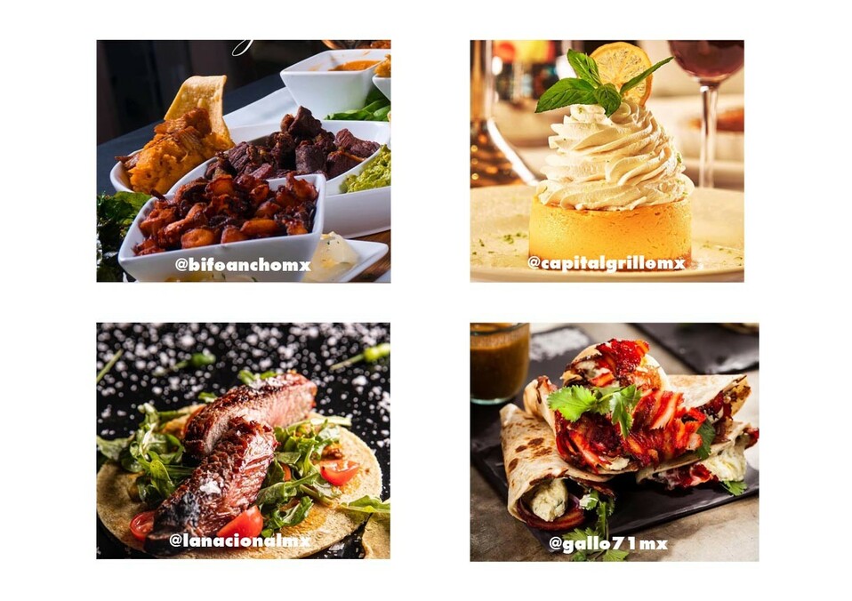 @CAPITALGRILLEMX, @BIFEANCHOMX, @GALLO71MX, @LANACIONALMX