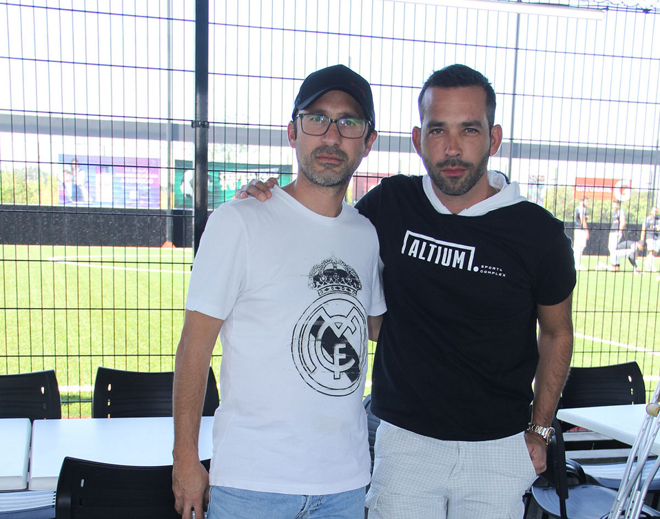 Omar Casillas y Adrián Aguilera