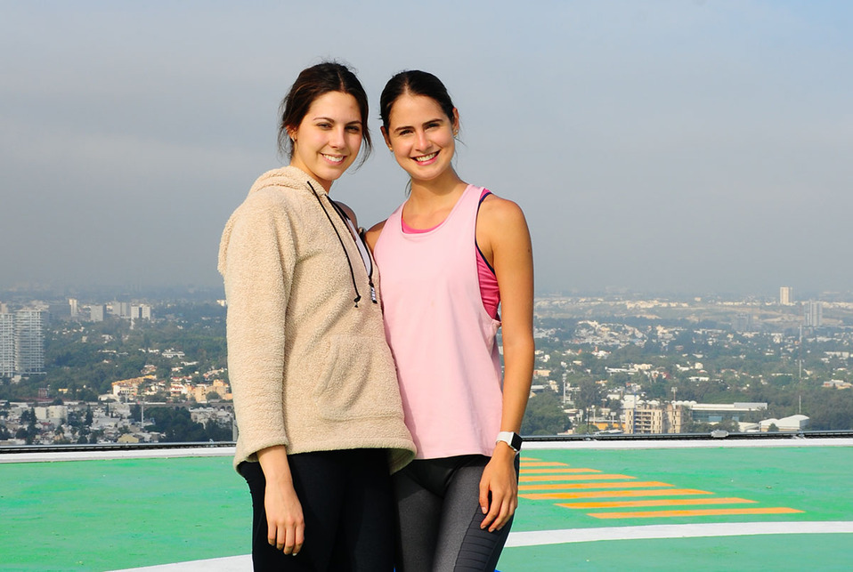 Renata Pous y Giselle Casillas