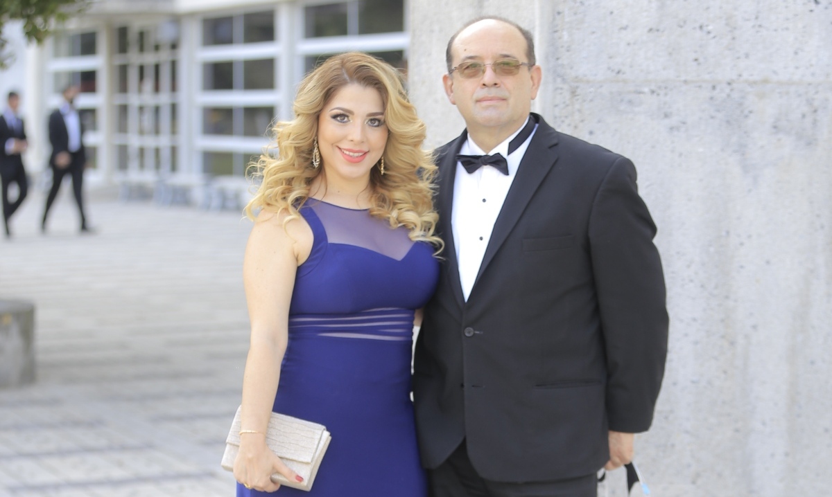 Karina Garza de Rodríguez y Jesús Rodríguez / Foto: Omar Valdez
