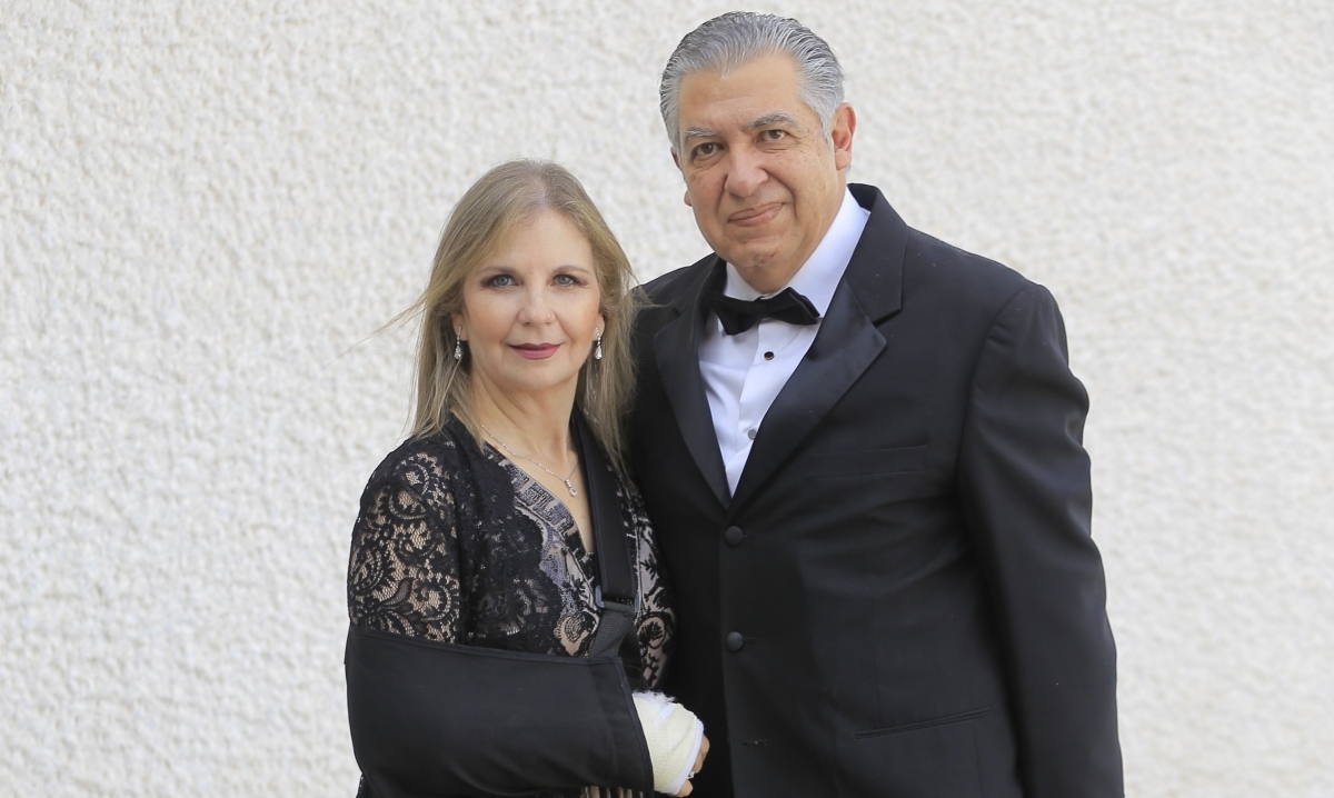 María del Rocíoo Zubieta de Espino y Armando Espino Barba / Foto: Omar Valdez