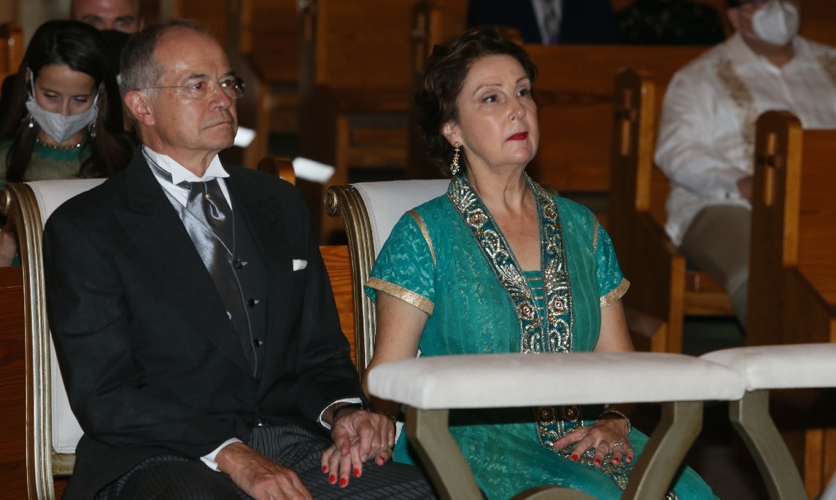 Papás de la novia  Alejandro Páez y Teresa Garza de Páez / Foto: Omar Valdez