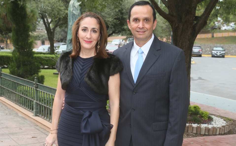 Myriam Blanco de Estrella y Adrián Estrella / Foto: Omar Valdez