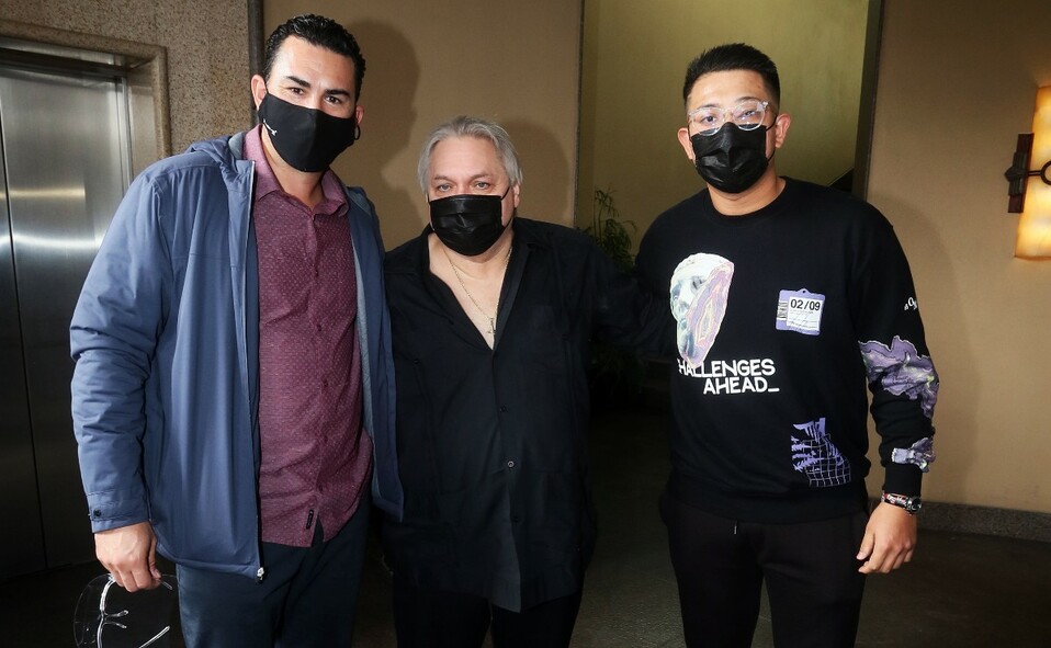 Adrián González, Carlos Bremer y Julio Urías | Omar Valdez