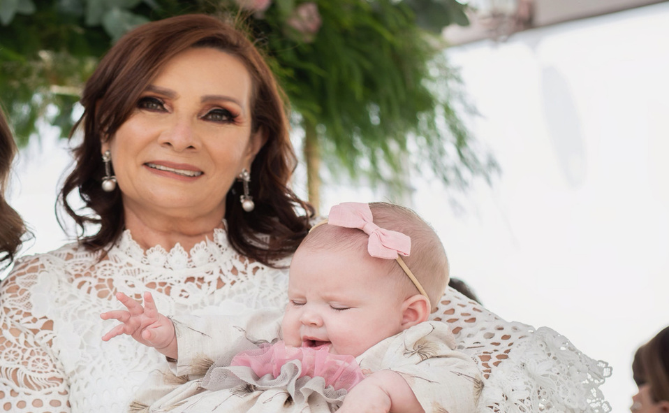 Con la abuela Hercilia