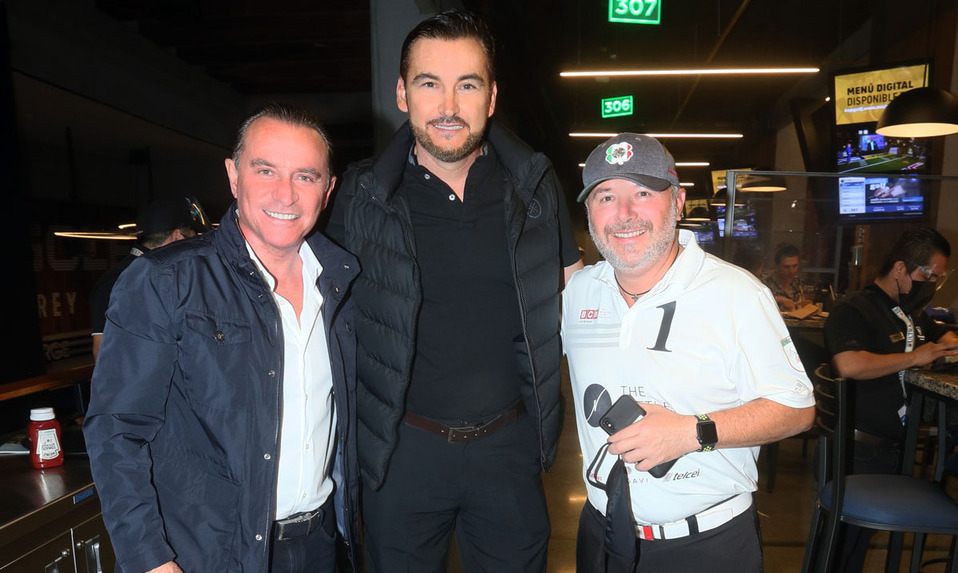 Érick Soto, Carlos de la Vega y Paul Brunet / Fotos: Omar Valdez