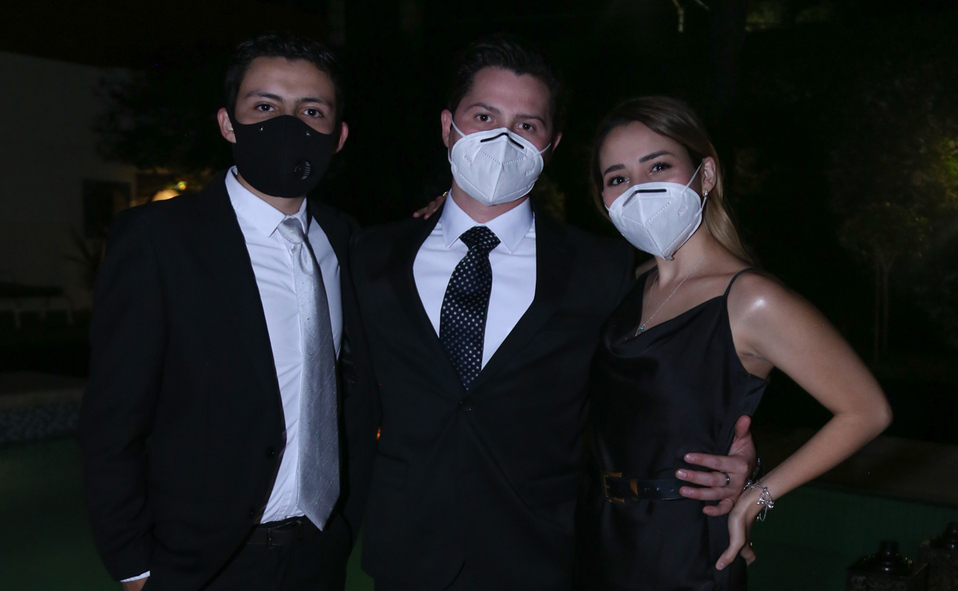 Gabriel, Jorge y Laura