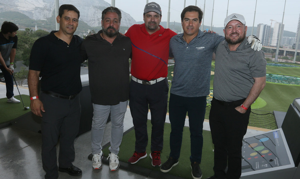 Mauricio Guzmán, Fausto Gio, Federico Colyer,  Elías Cantú y Servando Bustos  / Fotos: Omar Valdez