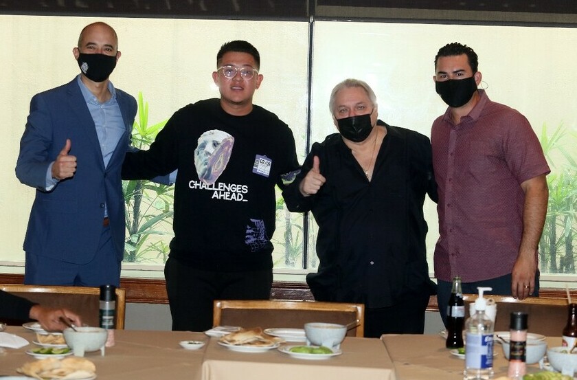 Miguel Treviño, Julio Urías, Carlos Bremer y Adrián González | Omar Valdez