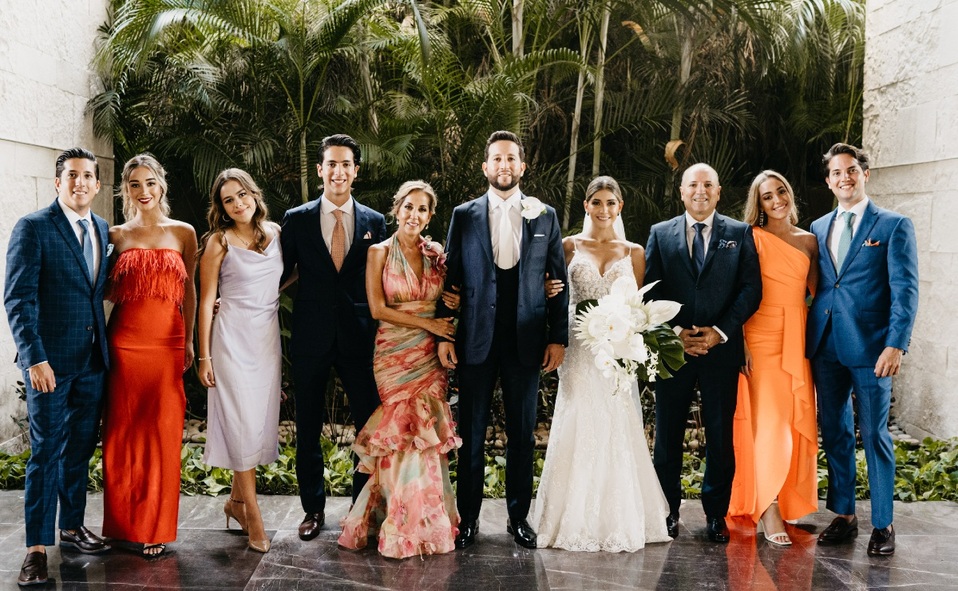 Familia del novio / Foto: Kape Photography y Andrés Barria