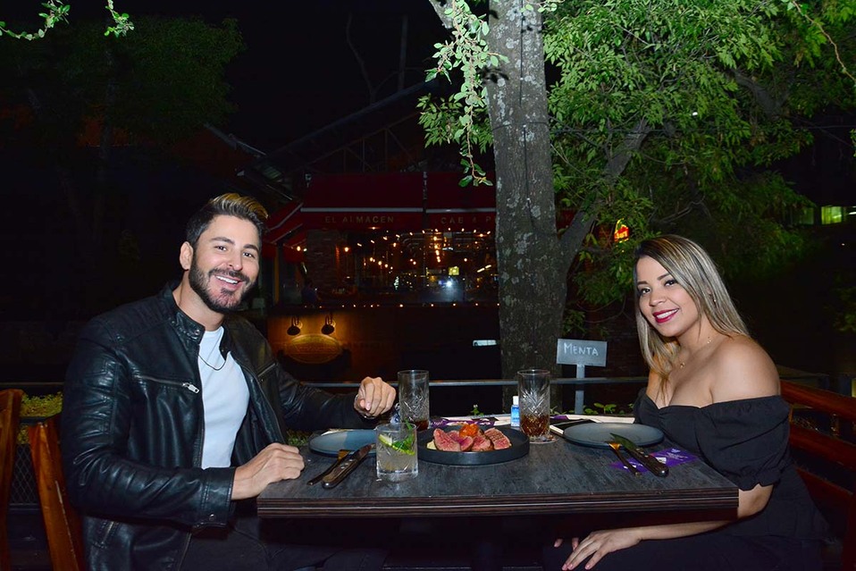 Anderson Escalona y Alejandra Suárez