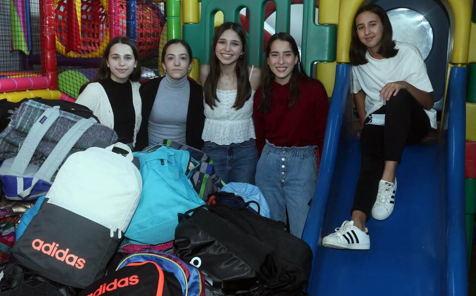 Denisse Murillo, Sara Betancourt, Dany Cantu Vanessa Zarate y Paulina Farias