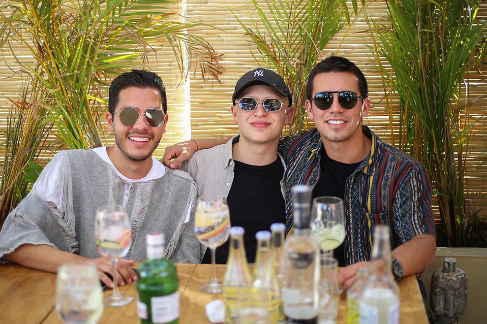 Diego Talavera, Jorge López y Otto Schmal. Foto: Aarón Solís