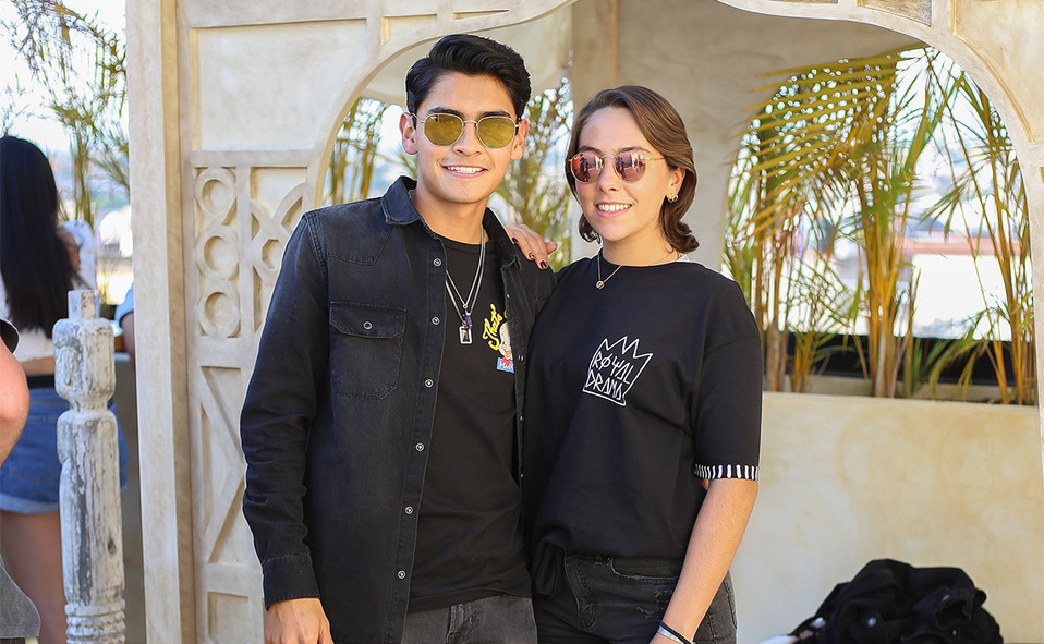 Sebastián Buendía y Jessica de los Cobos. Foto: Aarón Solís
