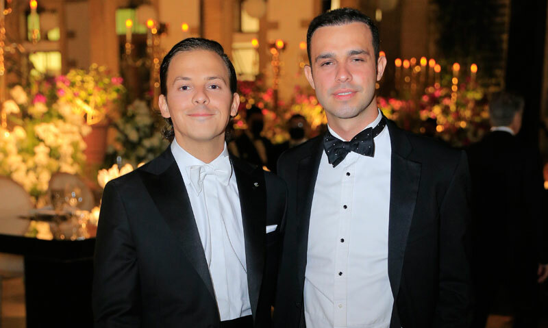 Jaime Madero y Checo Gutiérrez.Foto: Daniel Saldívar
