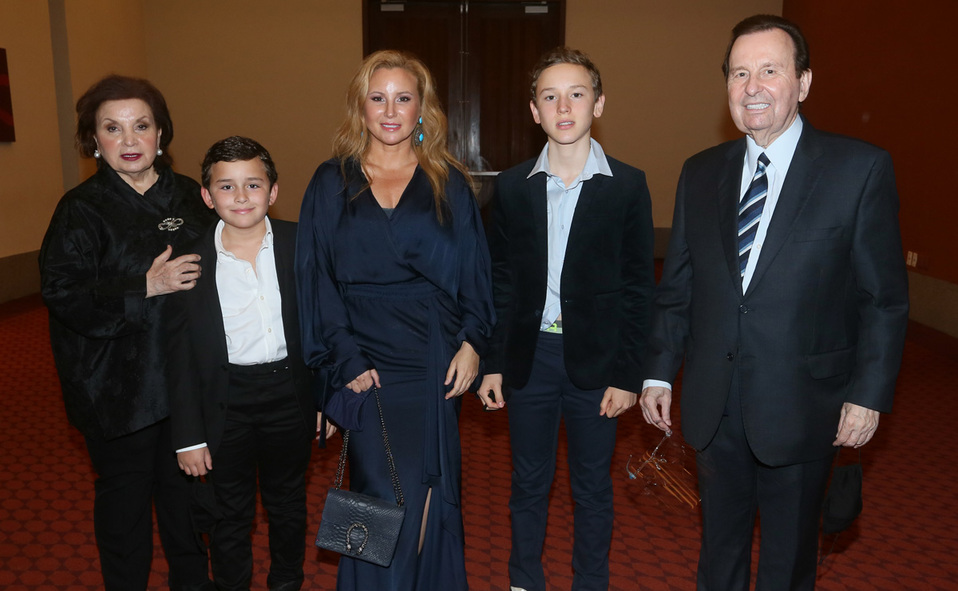 Laura Casas de González, Fernando Margáin, Gabriela González, Eugenio Margáin y Tomás González Sada