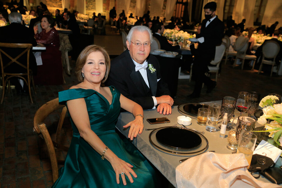 Lucía Garza de Madero y Braulio Madero.Foto: Daniel Saldívar