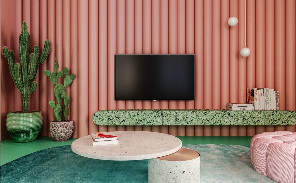 Reutov Design crea un departamento en Nueva York con esencia mexicana
