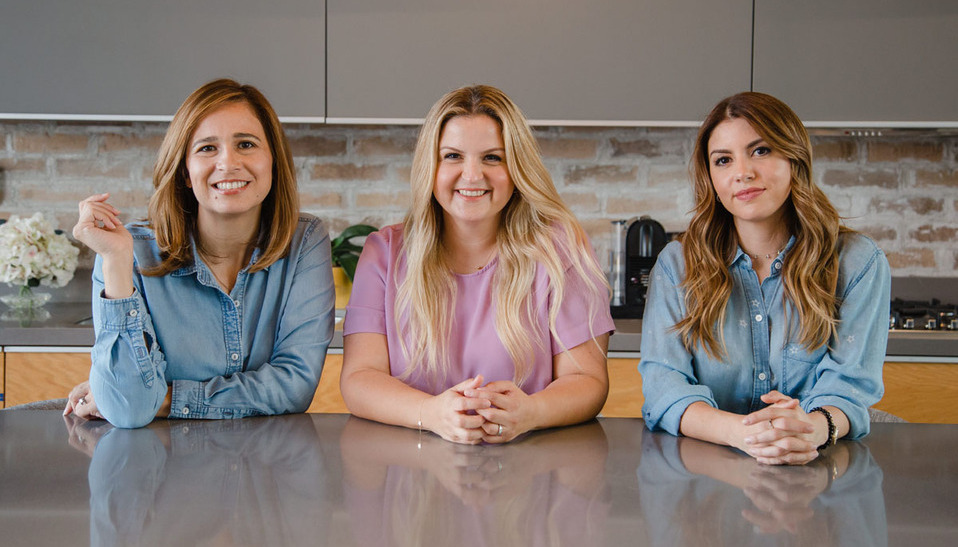 Dianis Hernández, Ely Maldonado y Fabiola Maldonado
