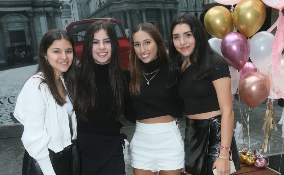 Aleyda Banda, María Inés Velázquez, Ana López e Isabella Flores / / Foto: Omar Valdez