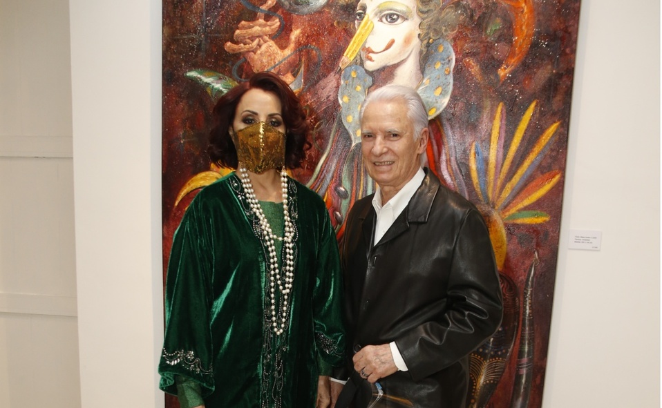 Amalia Lozano de Maiz y Javier Maiz / Foto : Antonio Mireles
