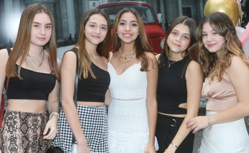Greta Cano, Valeria Lozano, Thelma Rebeca Monroy, Ximena Ramírez y Carolina Gutiérrez / Foto: Omar Valdez