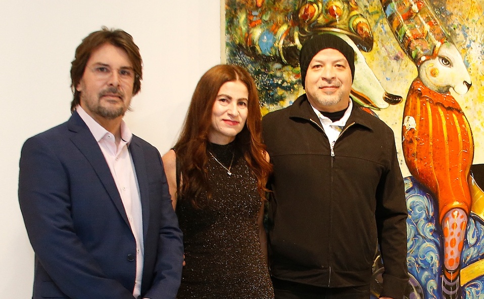 Jorge Gama, Rocía Amezquita y Nino Magaña / Foto : Antonio Mireles