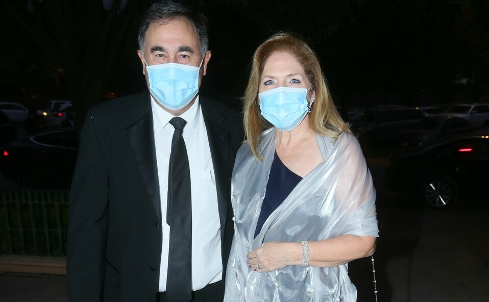 Rómulo Garza y Silvia Treviño de Garza. FOTO: OMAR VALDEZ