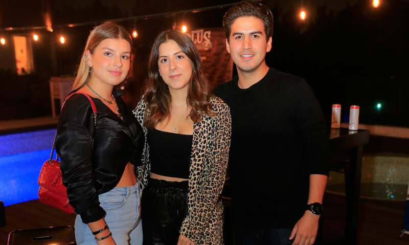 Ivanna Martínez, María José Argüello y Pato Garza