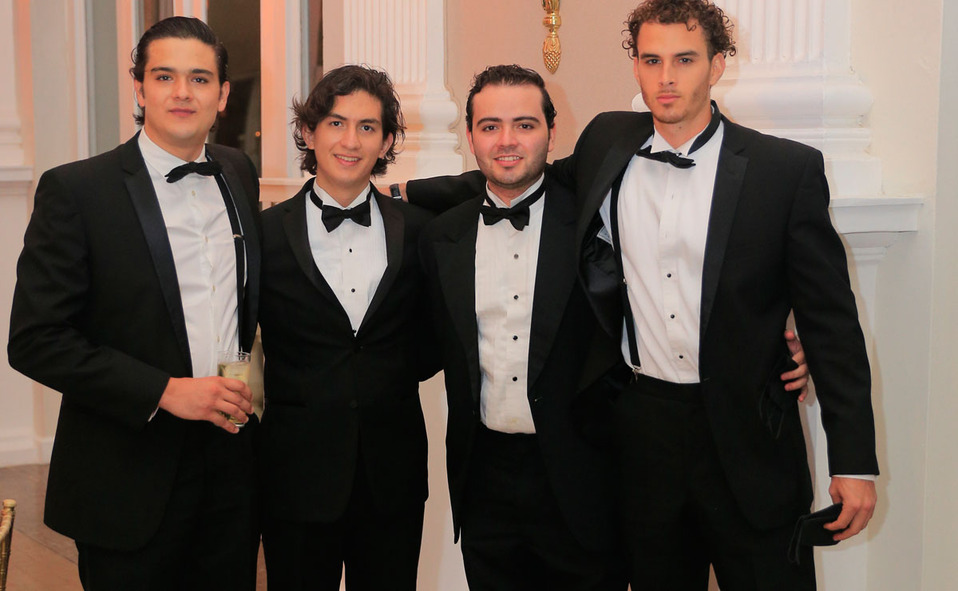 José Pablo Mitre, Rolando Acuña, Fernando Mitre y Andrés Mitre / Fotos: Daniel Saldívar