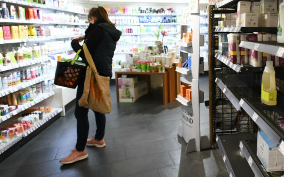 Compras de belleza en el supermercado