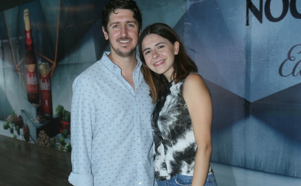 José Miguel Garza y Mariana Amione. FOTO: OMAR VALDEZ