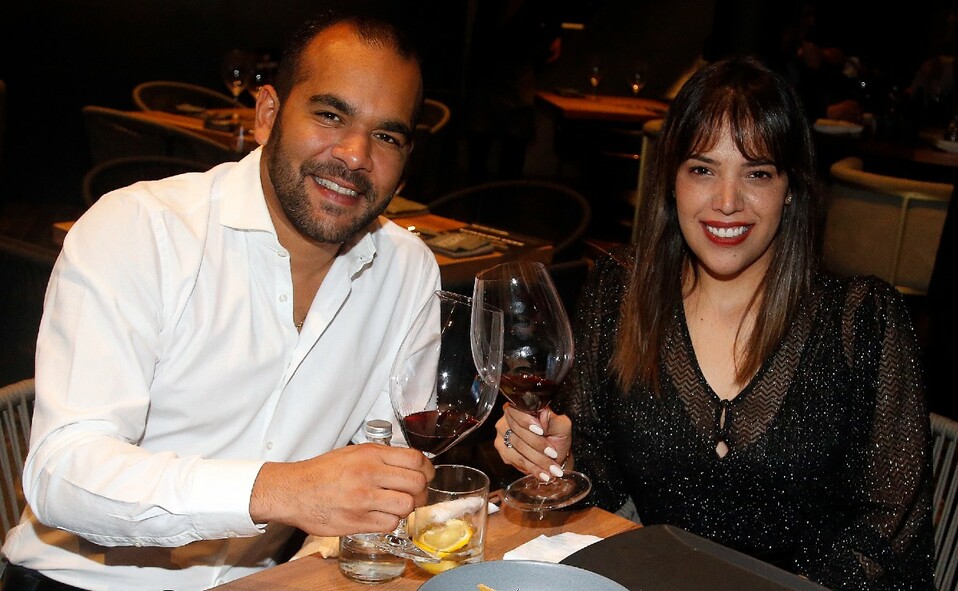 Luis Brito y Cyndi Cueto. FOTO: OMAR VALDEZ