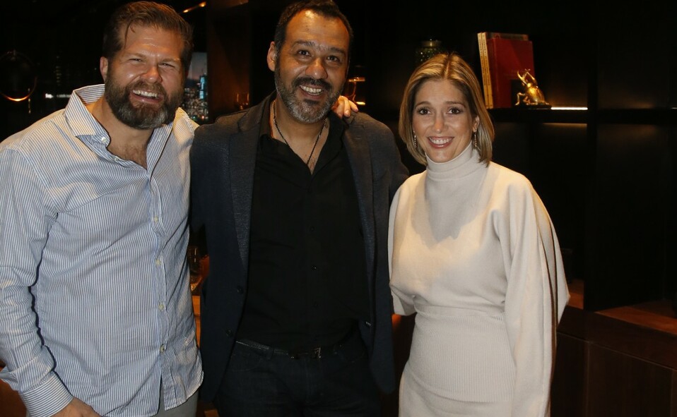 Mike Henght, Álvaro Jiménez y Ana Catalina Garza. FOTO: OMAR VALDEZ