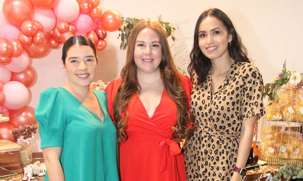Andrea Villanueva, Jennifer Monteagudo y Natalia Franco