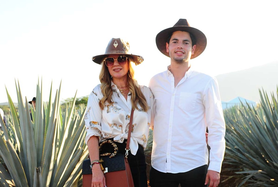 Gaby Sánchez y Emilio Caccia